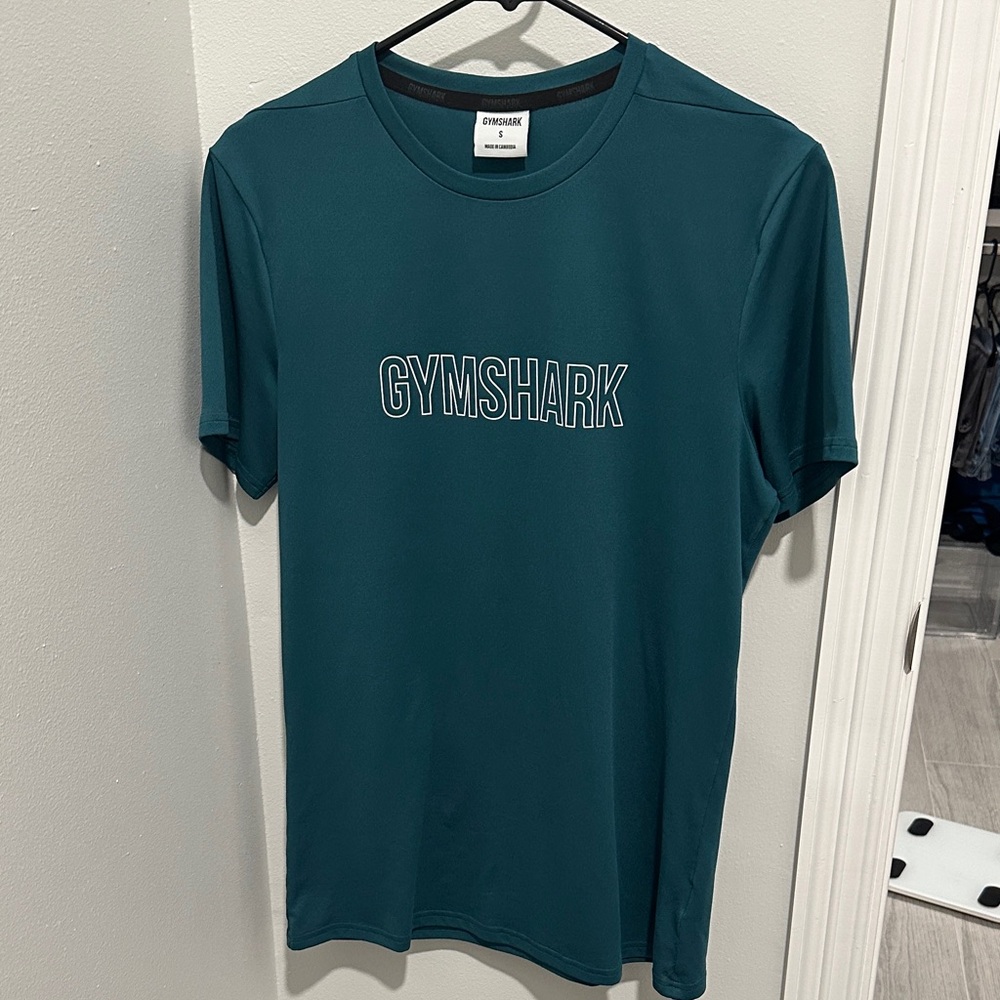Gymshark Men's Deep Teal Short Sleeve Tee